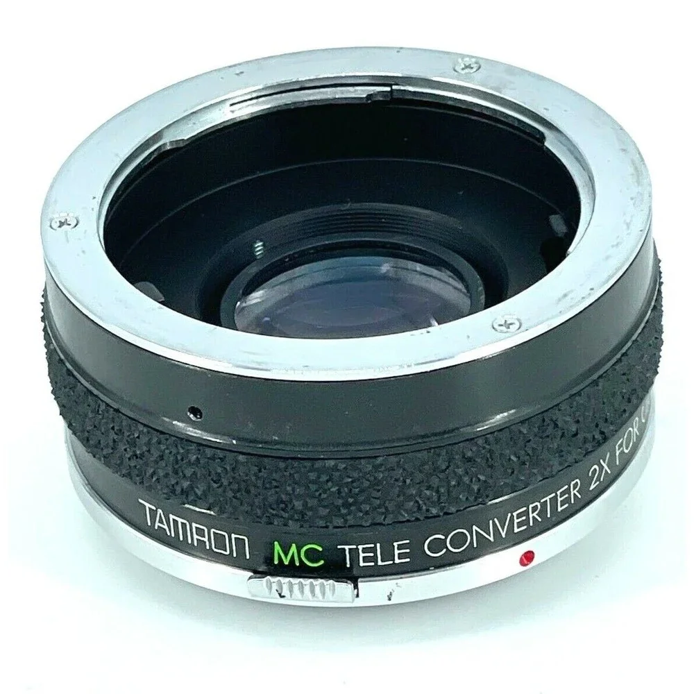 Tamron MC TELE CONVERTER 2X For OM olympus , w/CASE & CAPS. EUC